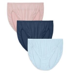 Vanity Fair Radiant Collection Women's Comfort Stretch Hi-Cut Underwear, 4XL/11